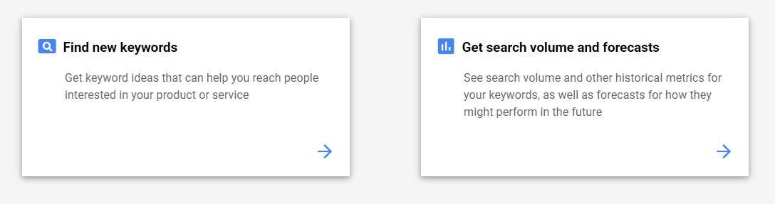 Keyword Planner
