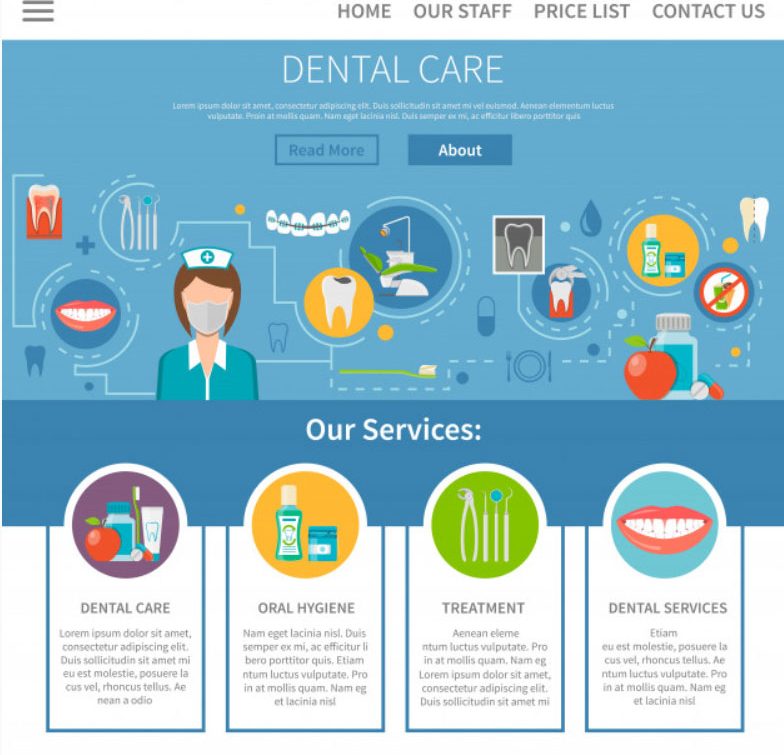 Dental website