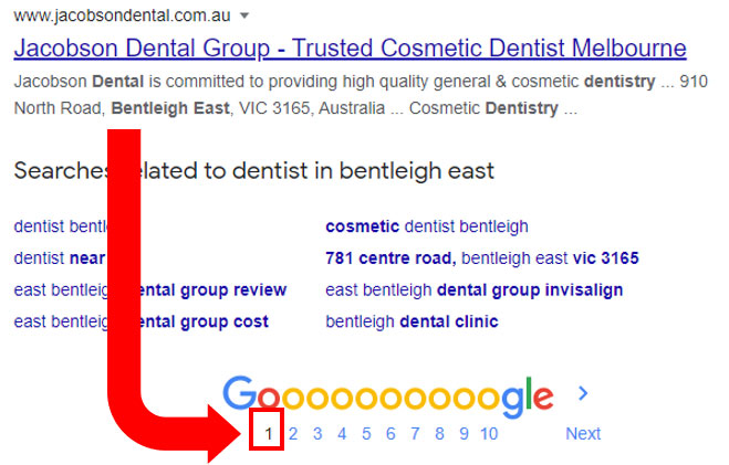 Seo Result