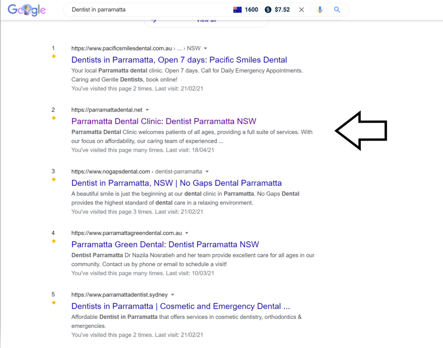 Increased The Google Ranking